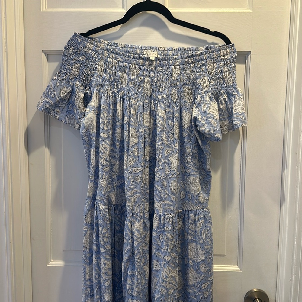 Tucknernuck Marea Louise Dress Loose Fit Oversized 100% Cotton Made India Size S